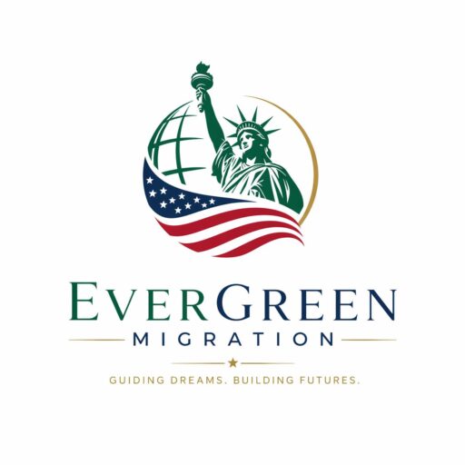 Logo Evergreen Migration - Đơn vị tư vấn đầu tư EB-5 Mai Garden Terrace uy tín